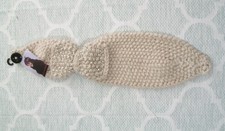 EGE Fashion Crochet Ear Warmer Headband with Rhinestones Large (sc162)