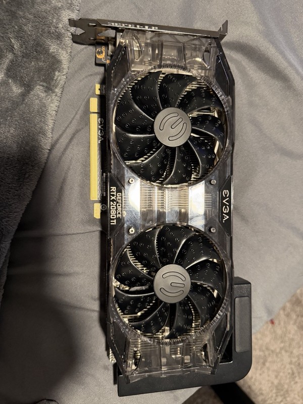 EVGA GeForce RTX 2080 Ti 11GB GDDR6 Graphics Card FOR PARTS / REPAIR Code 43
