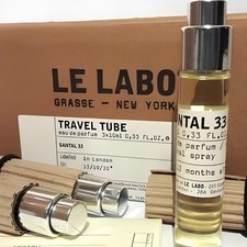 LE LABO SANTAL 33 EAU DE PARFUM TRAVEL SPRAY 10ML/0.33OZ - AUTHENTIC PARFUM  