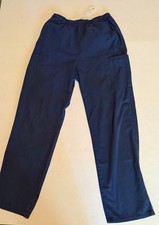 Fashion Seal Healthcare Unisex Size S Regular Scrub Bottoms Pants Blue Medical