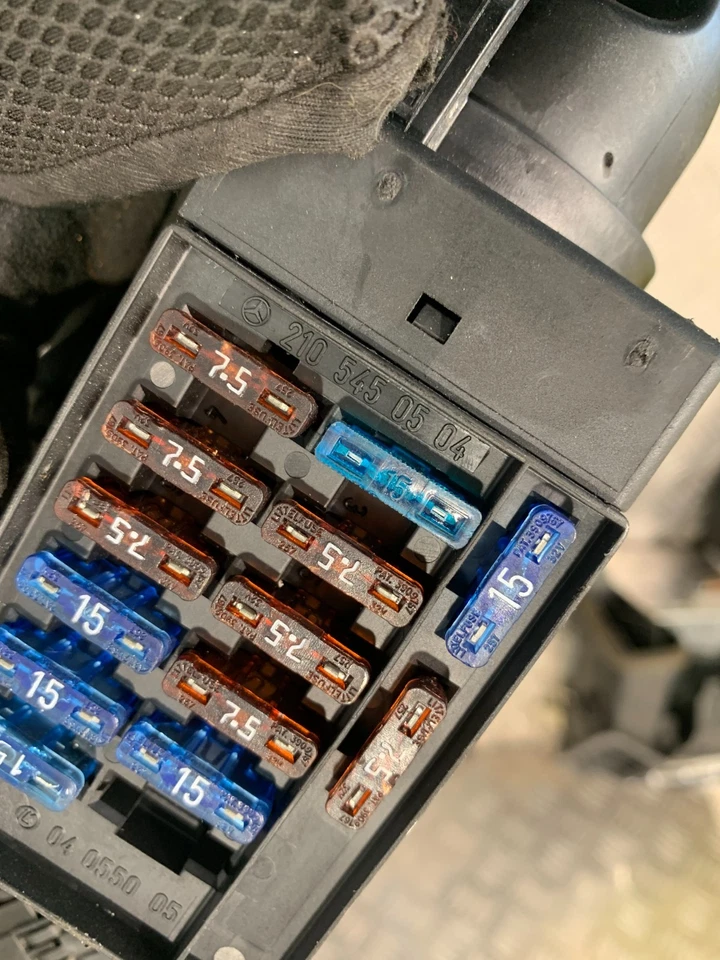 2003 MERCEDES CLK 230 HEADLIGHT CONTROL SWITCH 2105450504 #2 - Image 4 of 4