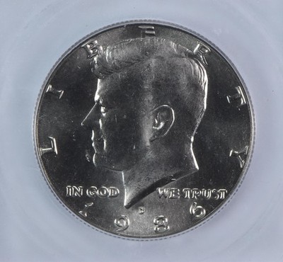 1986-D Kennedy Half Dollar MS68 ICG | eBay