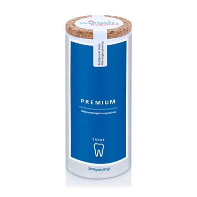 Zähne Premium Nahrungsergänzung aus der deutschen Wunschkapsel-Manufaktur
