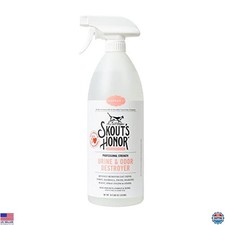 Skout's Honor Cat Urine  Odor Eliminator - 35 oz. Plant-Powered, Cruelty-Free