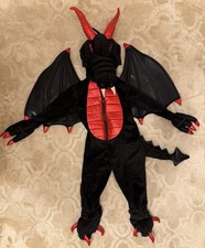 Drachen-Kostüm Kinder Gr. 98 (2–3 Jahre) – Fasching / Halloween