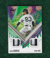 DEIVI GARCIA - 09/10 - 2021 DIAMOND KINGS DK MATERIALS PURPLE CARD # DKM-DG  MLB