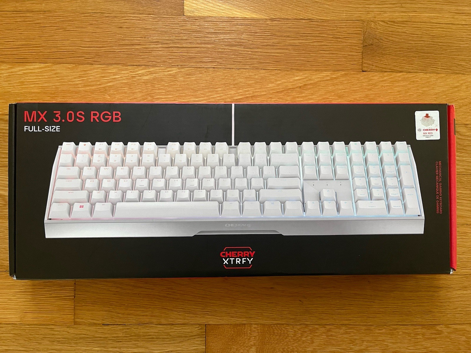 CherryXTRFY MX 3.0 S Wired Mechanical Full Size Gaming Keyboard
