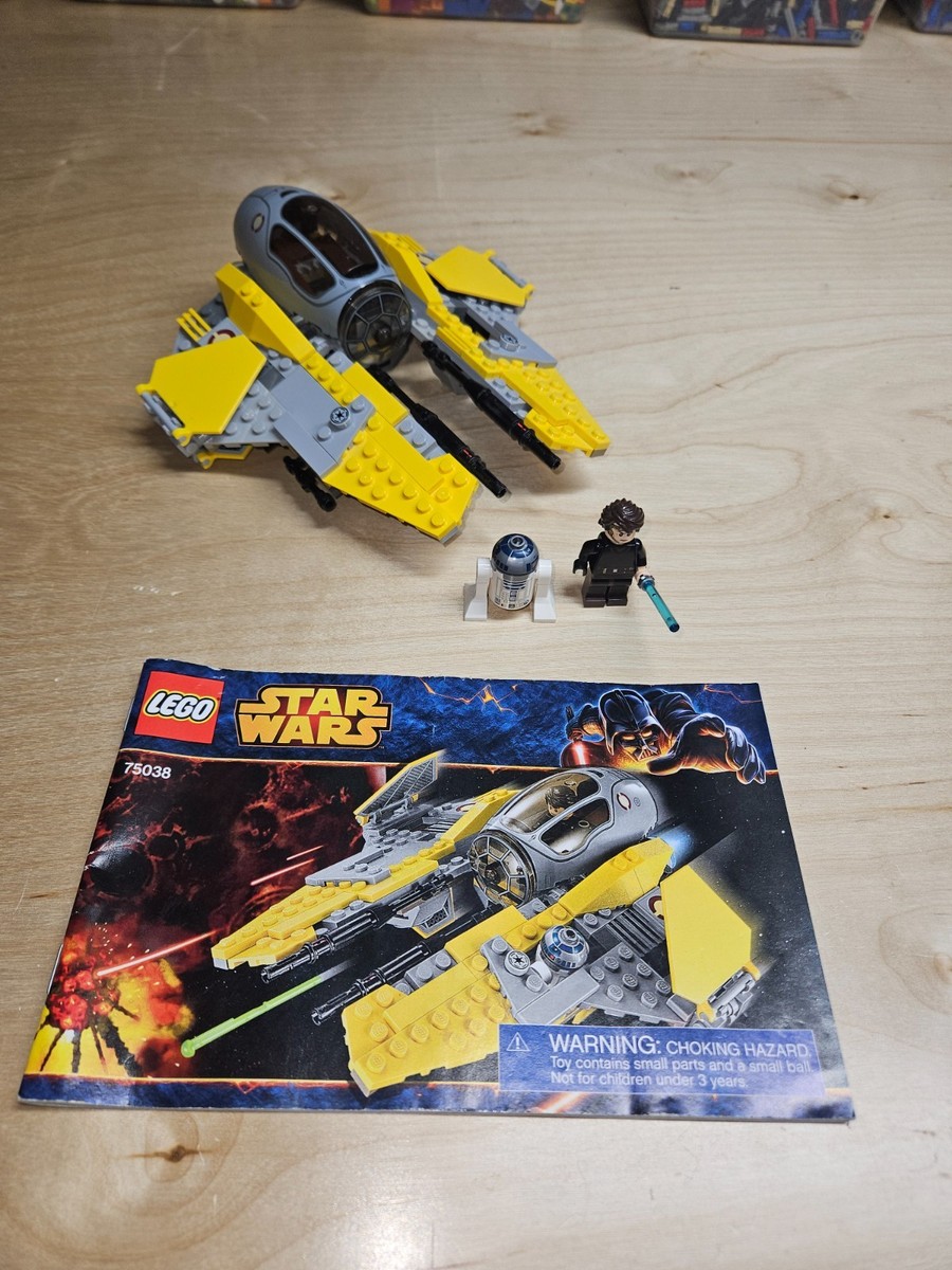 LEGO® Star Wars Jedi Interceptor 75038 100% Complete Set Anakin