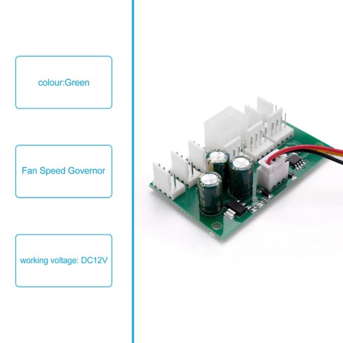 ComputergehäUse Miner LüFterdrehzahlregler 8-Kanal LüFter Hub PWM Hochleist3842 - Afbeelding 3 van 5
