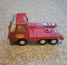 Vintage Tonka Mini Tanker Delivery Truck Red - Sold As Seen
