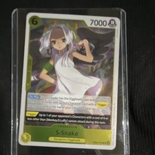 Bandai S-Snake Character Card EB03-059 7000 Power 6 Cost One Piece CCG Trigger