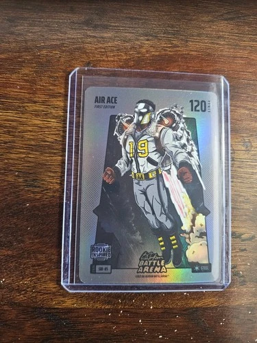 2026 Battle Arena Silver Steel Battlefoil SP SBF-85 Air Ace Bailey RC Rookie