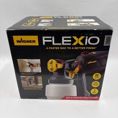 New Wagner Flexio 2000 Electric Handheld HVLP Paint Sprayer 0529117