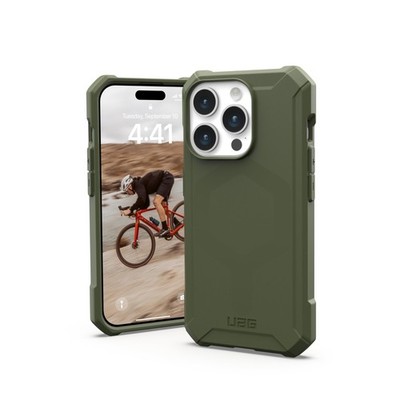 UAG iPhone 15 Pro Case 6.1'' Essential Armor Olive Drab, Built-in Magnet Magsafe