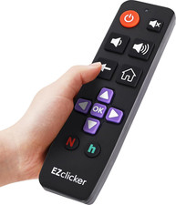 Roku TV Remote Big Button TV Remote Control for All Roku ONLY Simple and Easy