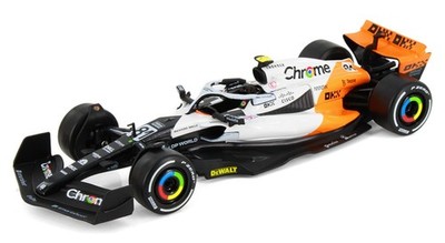 2023 McLaren MCL60 #81 Oscar Piastri F1 Monaco GP 1/24 Scale Diecast Model