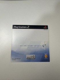 Sony  PlayStation 2 Online Start-Up Disc Ver. 4.0 Brand New Sealed with manual￼