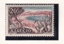 🦬Timbre France N°981 Neuf * - Ajaccio 1954🦬