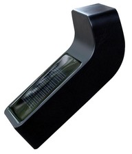 PRO ELEC - IP65 Outdoor Solar LED Security Wall Light, Black