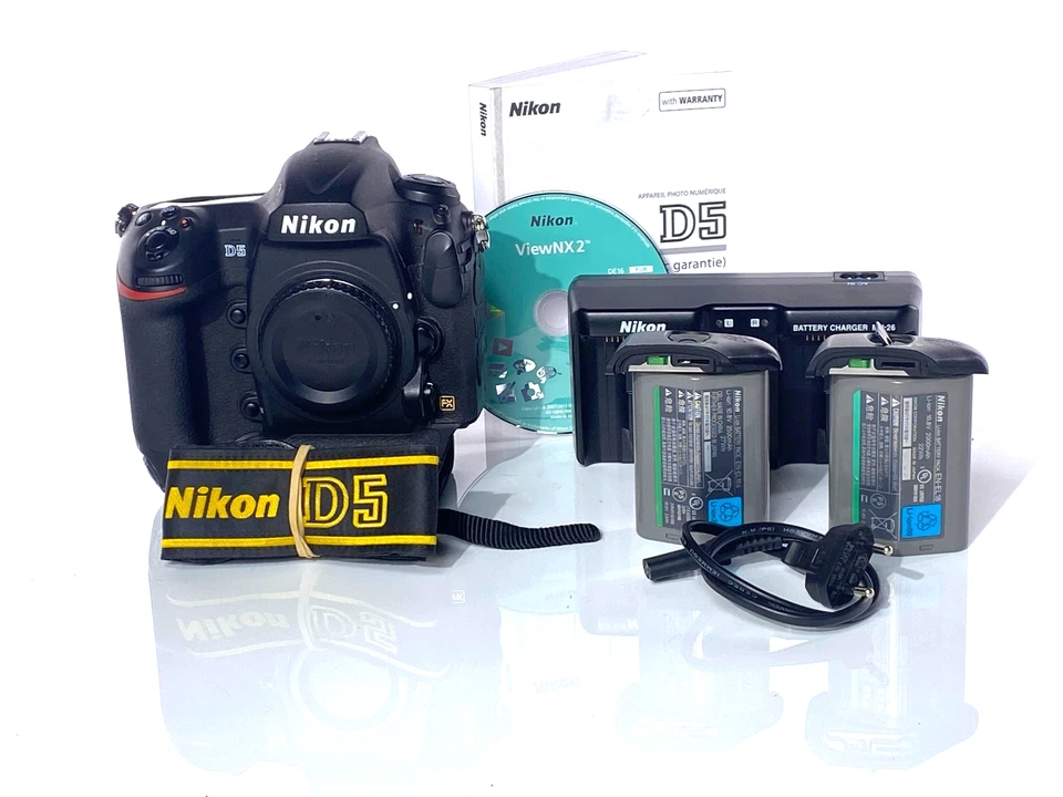 Nikon D5 - 20,7 MP Vollformat-DSLR, gebraucht in gutem Zustand