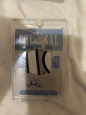 Panini 2020 National Treasures Colossal Patch Autograph Lewis Brinson Miami