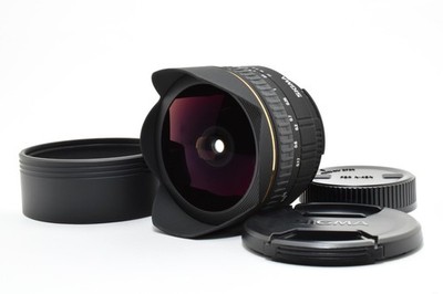 [Top MInt w/Hood]SIGMA 15mm F2.8EX (DG) DIAGONAL FISHEYE For Nikon F From Japan