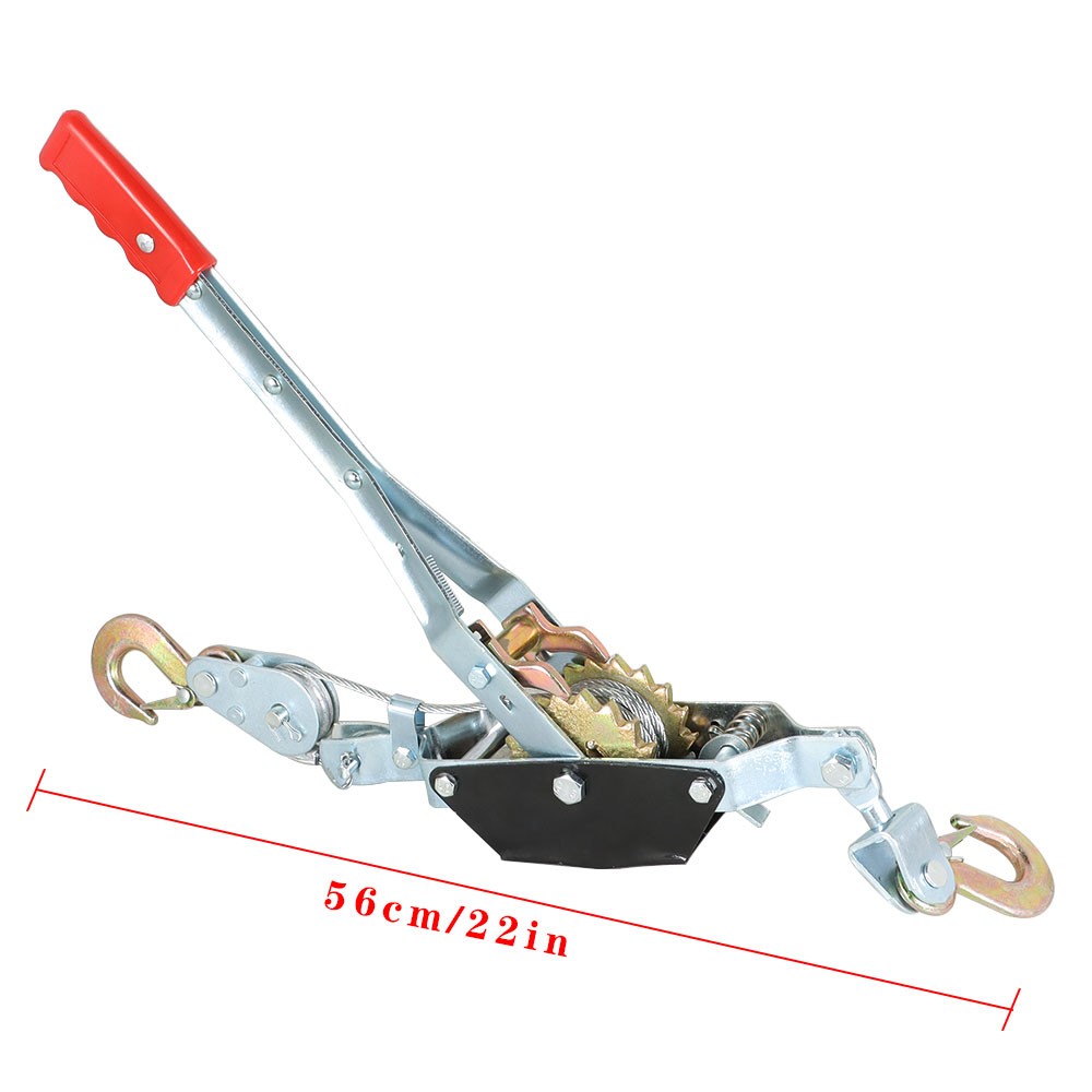 2 Ton Come Along Hand Power Puller With Heavy duty Double gear