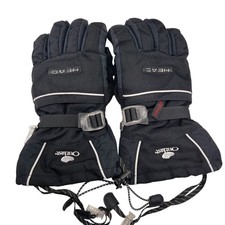 HEAD Outlast Hipora Gloves Snowboard Snowmobile Zip Heat Pack Pocket Mens Small