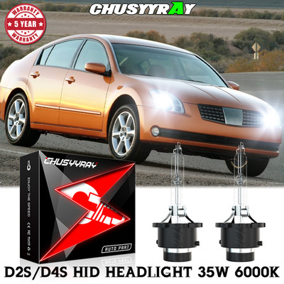 2PCS D2S 35W 6000K HID Xenon Replacement Lo/Hi Beam Headlights Lamp Bulbs NEW