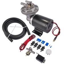 InUs 18" to 22" Electrical Vacuum Pump for Brake w/Installation Kit 28146 12V