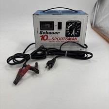 Schauer Ct7612 10 Amp Sportsman Deep Cycle Battery Charger 612v Automatic Timer Schauer Ct7612 10 Amp Sportsman Deep Cycle Battery Charger 612v Automatic Timer