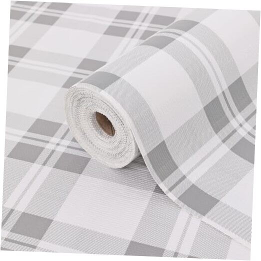 Non-Adhesive Gray Drawer Shelf Liner 12x118 Inches for Kitchen Cabinets