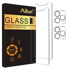 Ailun 2 Pack Screen Protector for iPhone 12 12 Pro Max-6.7 Inch, Clear