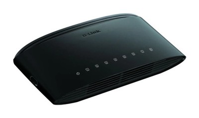 D-Link 8 Port Fast Ethernet Switch 10/100Mbps RJ45 Desktop unmanaged