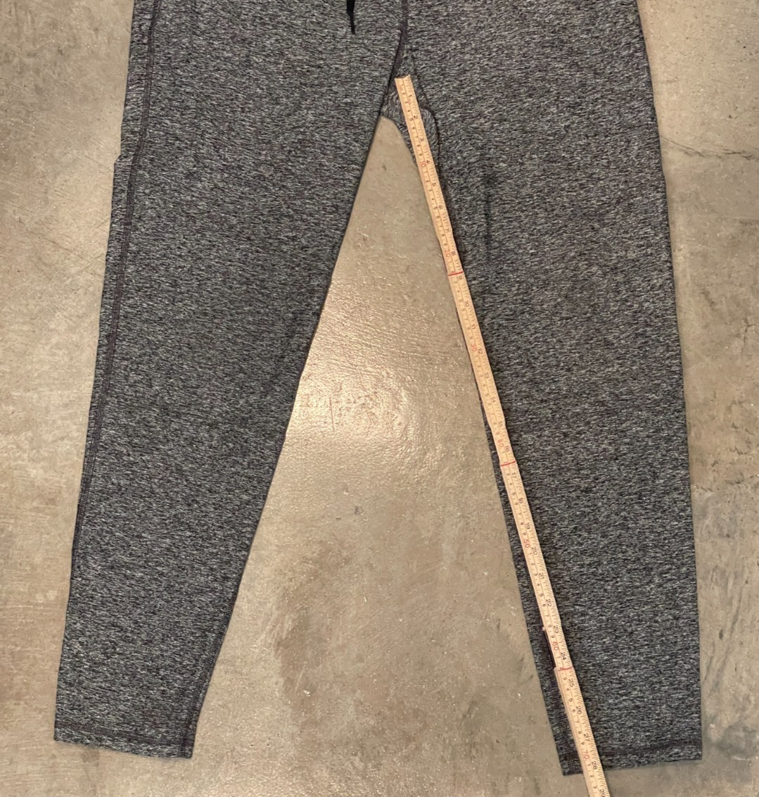 Outdoor Voices Joggers Mens L Heather Gray Lightweight Stretch Tapered Active thumbnail 8