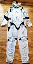 Star Wars Child Kid White Stormtrooper Hoodie Hooded Zippered Halloween Costume