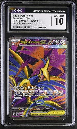 Mega Skarmory ex graded CGC 10 for sale on eBay