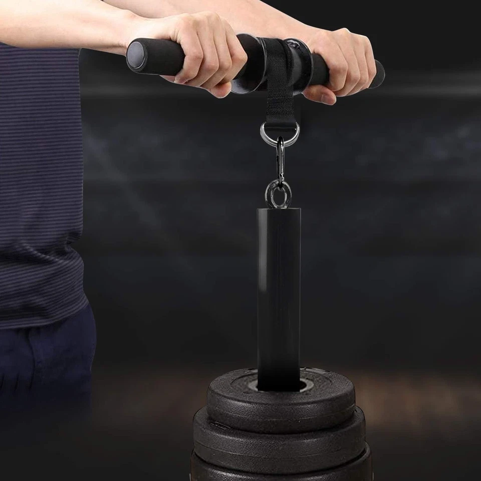 Pasador de carga de peso LFJ con mosquetón ajuste placa de peso olímpica de 1 pulgada y 2 pulgadas Foto 4 de 4