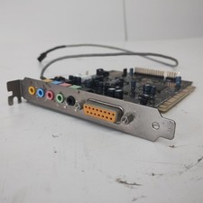 Creative Sound Blaster Live Multi-Function Audio Expansion Card Black Untested