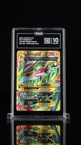 M Rayquaza-EX graded TAG 10 for sale on eBay