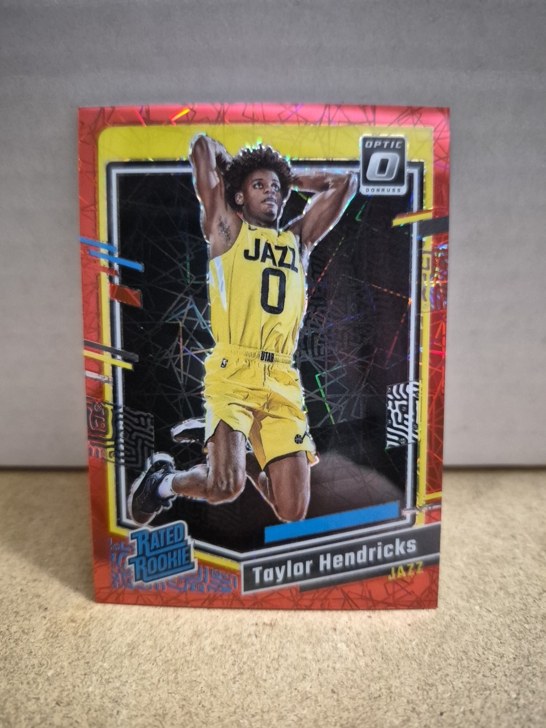 2023 Donruss Optic Taylor Hendricks Rated Rookie Red Velocity Prizm /299 #233