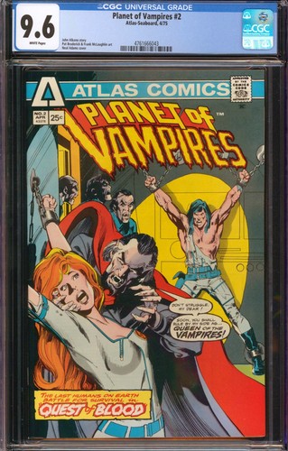 Planet of Vampires #2 CGC 9.6 NM+ Neal Adams Cover WHITE PAGES