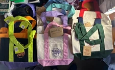 NEW Trader Joe’s Joe Mini Canvas Tote Bag Pick your Color