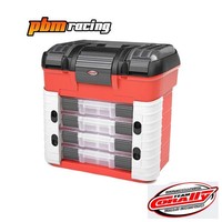 Team Corally Rc Pit Carry Case With Pick Pluck Foam And 4 Parts Drawers C-90251 Team Corally Rc Pit Carry Case With Pick Pluck Foam And 4 Parts Drawers C-90251
