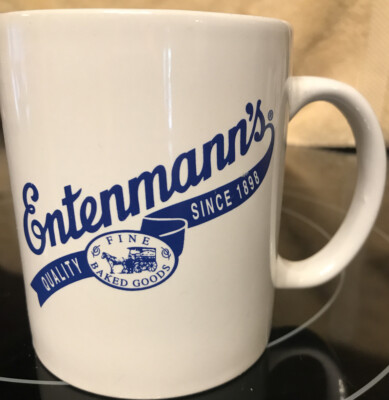 Rare Entenmann's Coffee Mug Horse and Buggy Vintage Company Worker Cup Free Ship