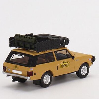 MINI GT 1982 キャメルトロフィー (チェイスカー) Mini GT 1:64 Range Rover 1982 Camel Trophy Papua New Guinea Team