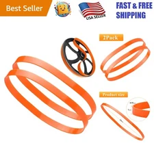 Urethane Band Saw Tires - 14" x 1" x .095" 2 Pack for Jet, Grizzly & Powermatic