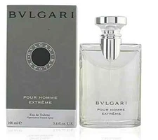 Bvlgari Extreme Pour Homme by Bulgari Eau de Toilette Spray 3.4 oz 100 ml SEALED