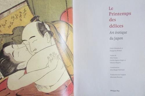 LE PRINTEMPS DES DÉLICES ART ÉROTIQUE DU JAPON PEINTURES GRAVURES ESTAMPES ... - Bild 2 von 2