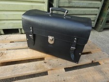 Werkzeugtasche Leder Koffer  2 seitig Tragegurt 52 x 22 x 37 Bundeswehr W2